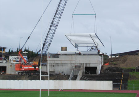 Waitakere Stadium Grandstand