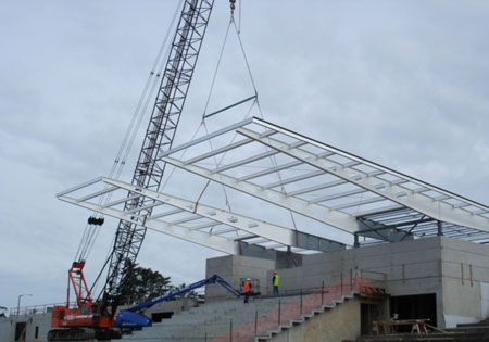 Waitakere Stadium Grandstand